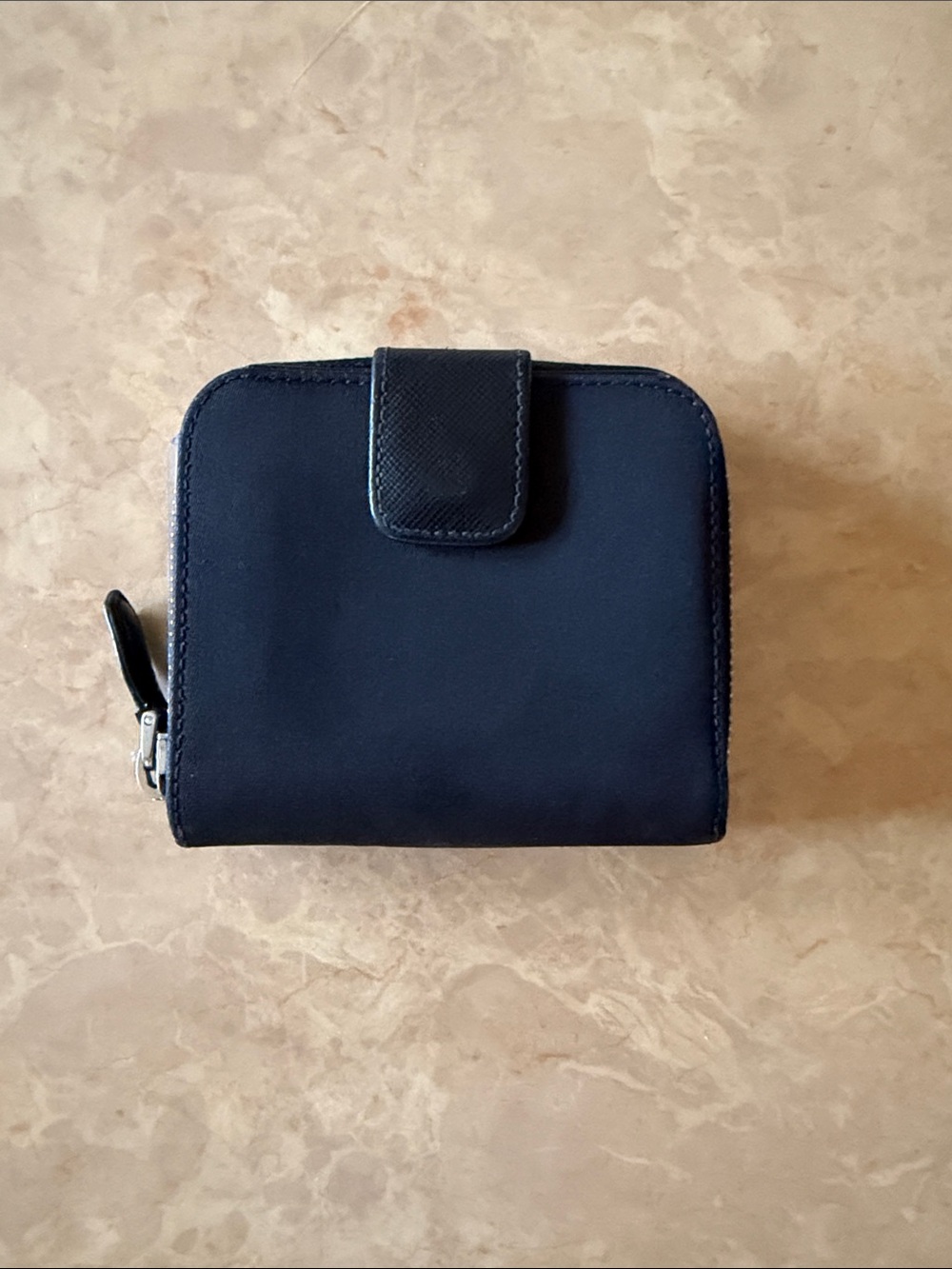 Prada Tessuto Zip-Around Compact Wallet - Picture 2 of 11